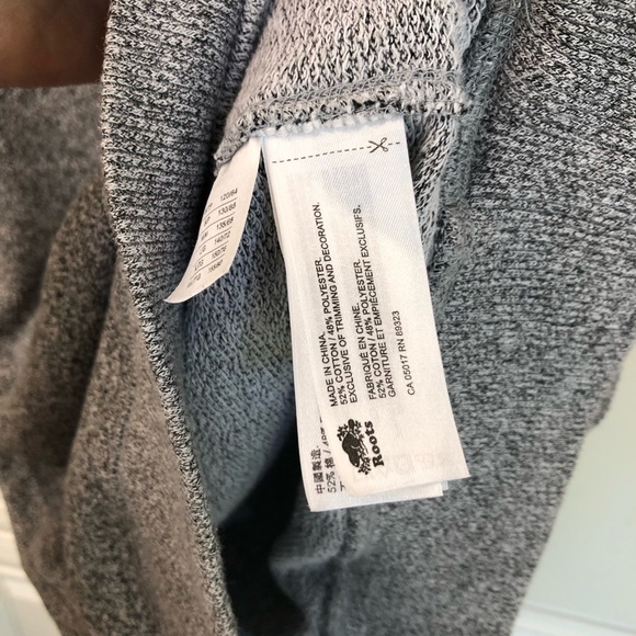 Roots salt and pepper hooded sweatshirt dress - Picture 12 of 12